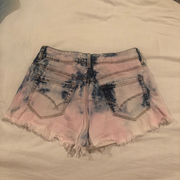 Bullhead high rise short short jean shorts 1 - Picture 2 of 5